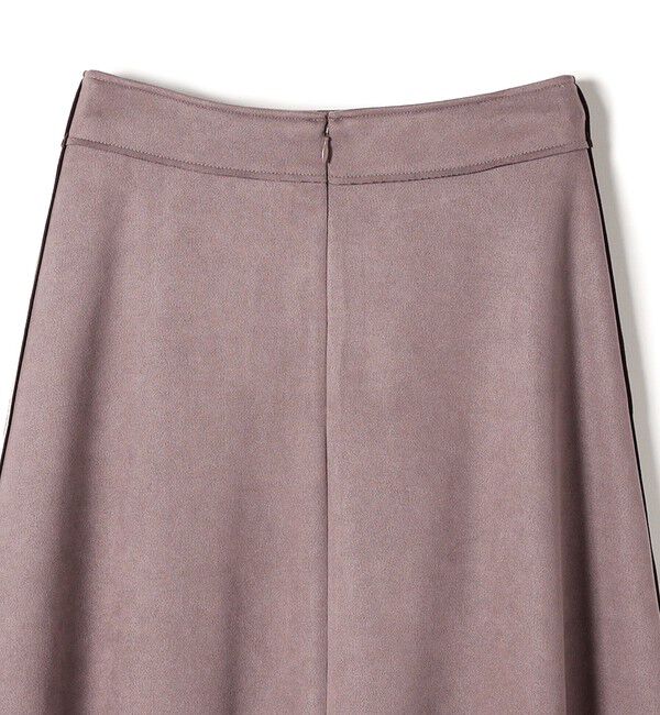 SHIPS Colors 「SHIPS Colors:〈手洗い可能〉フェイクスエード サイドジップ フレアスカート」|スカート|