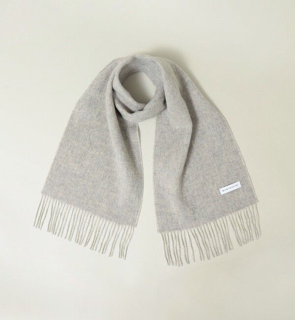 quaranciel「quaranciel: カシミヤ ブレンド ソリッド リバーシブル マフラー」|マフラー|