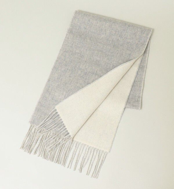 quaranciel「quaranciel: カシミヤ ブレンド ソリッド リバーシブル マフラー」|マフラー|