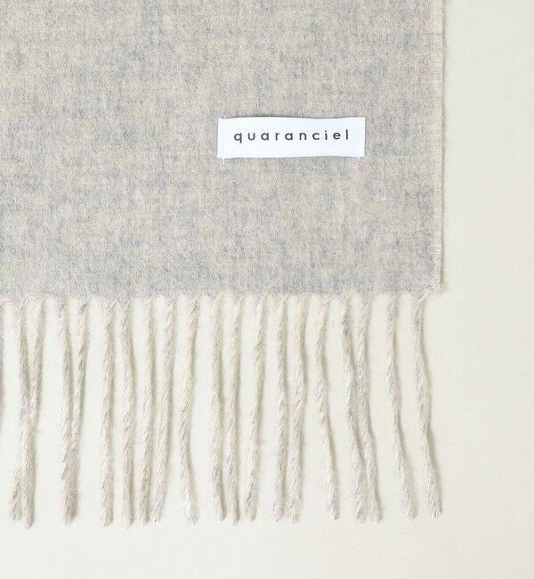 quaranciel「quaranciel: カシミヤ ブレンド ソリッド リバーシブル マフラー」|マフラー|