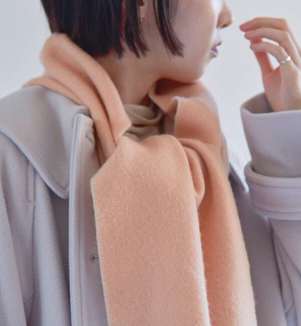 quaranciel「quaranciel: カシミヤ ブレンド ソリッド リバーシブル マフラー」|マフラー|