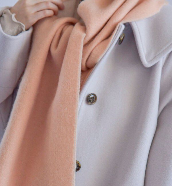 quaranciel「quaranciel: カシミヤ ブレンド ソリッド リバーシブル マフラー」|マフラー|