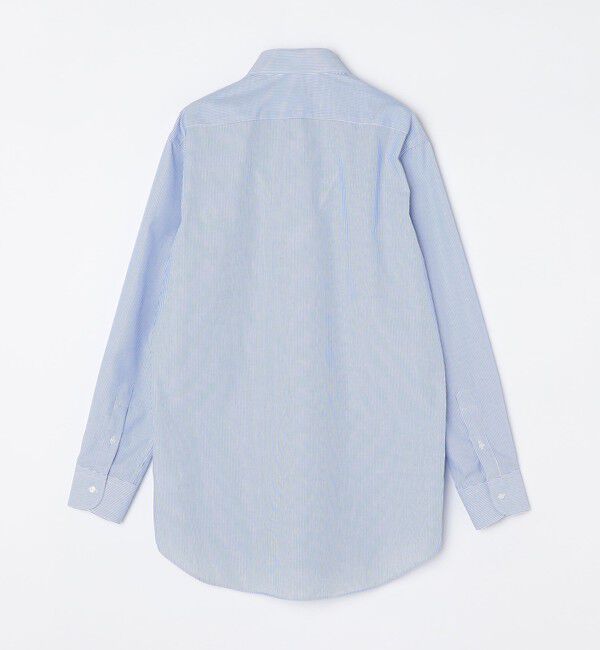 SHIPS Colors 「SHIPS Colors:Deo-Papi(R) ピンストライプ ワイドカラー ドレスシャツ」|シャツ・ブラウス|