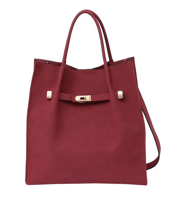 SHIPS any「《一部追加予約》SHIPS any: A4 メタル フィッティング トート バッグ」|トートバッグ|