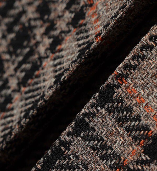 quaranciel「quaranciel:〈手洗い可能〉チェック ソリッド ボタン スカート」|スカート|