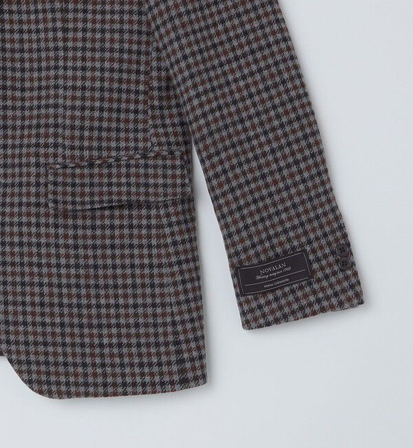 SHIPS Colors 「SHIPS Colors:NOVALAN ツイード S2B ジャケット」|テーラードジャケット|