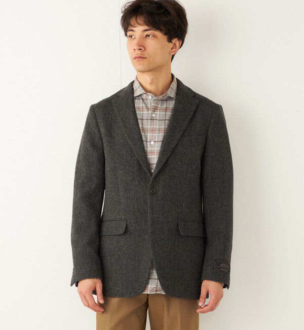 SHIPS Colors 「SHIPS Colors:NOVALAN ツイード S2B ジャケット」|テーラードジャケット|