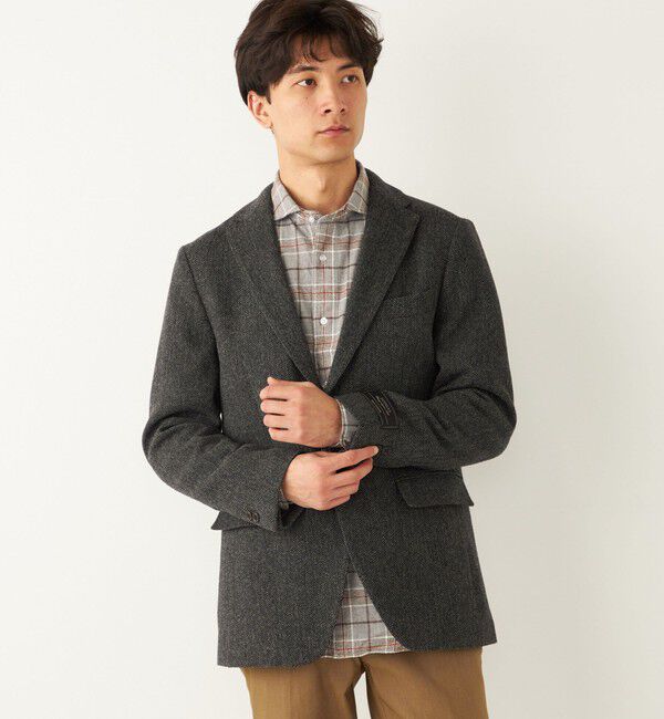 SHIPS Colors 「SHIPS Colors:NOVALAN ツイード S2B ジャケット」|テーラードジャケット|