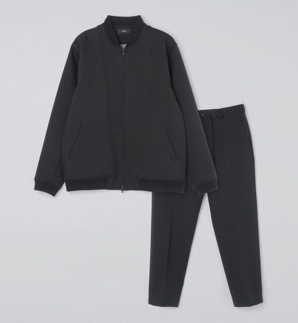 SHIPS「SHIPS: 〈セットアップ対応〉ダウンファブリック MA-1 ジャケット 〈デニム/無地〉」|ブルゾン・スタジャン|