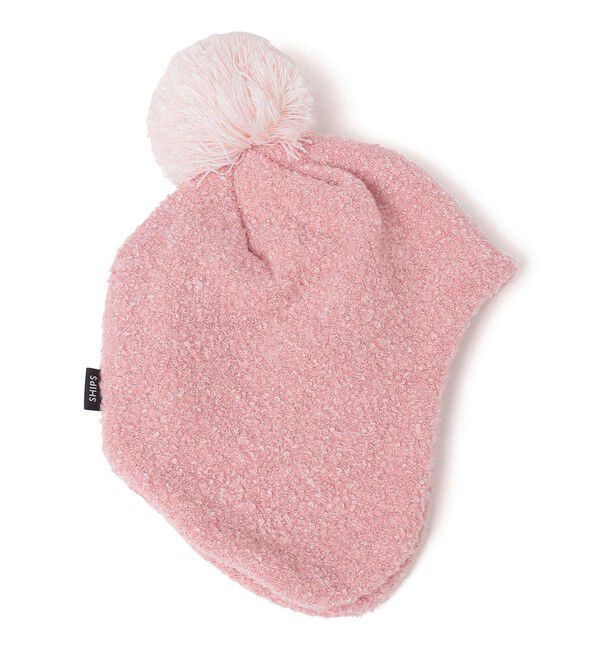 SHIPS KIDS「SHIPS KIDS:ベビー ふわもこ 無地 ニットキャップ」|ニット帽|