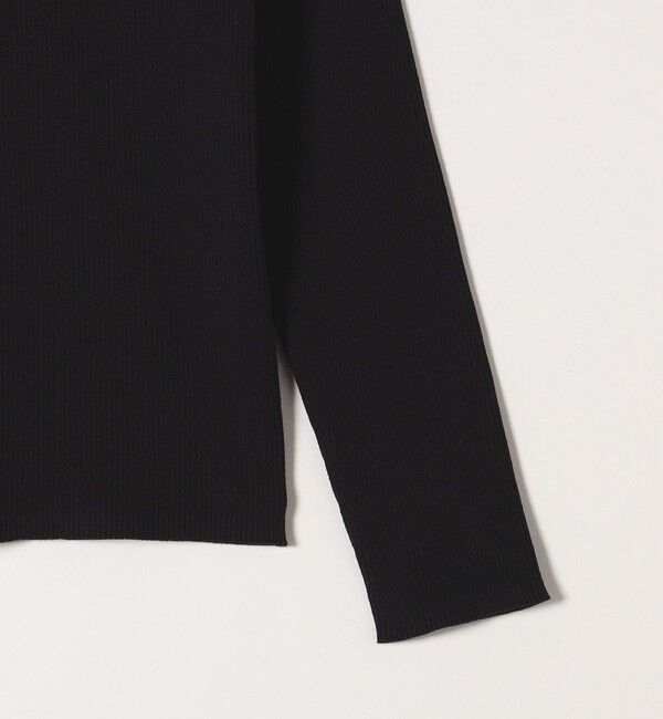 quaranciel「quaranciel:〈手洗い可能〉コットン リブ クルーネック ニット」|ニット・セーター|