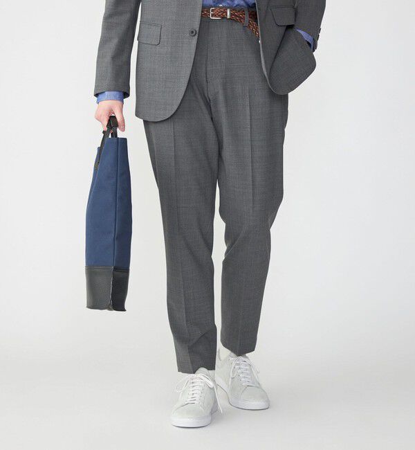 SHIPS「SHIPS: 〈セットアップ対応〉TW ストレッチ イージーパンツ」|スラックス|