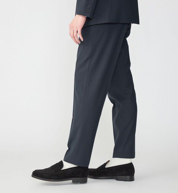 SHIPS「SHIPS: 〈セットアップ対応〉TW ストレッチ イージーパンツ」|スラックス|