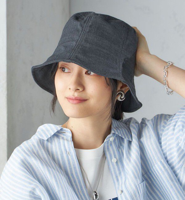 SHIPS for women「perah: 〈UVカット〉チューリップ ハット ◇」|ハット|