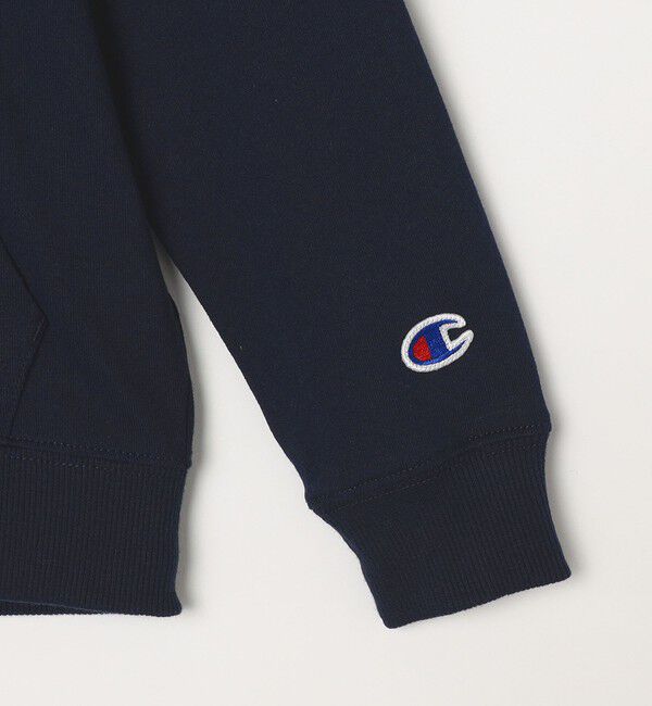 SHIPS any「CHAMPION: ワンポイント ライト ジャージー ジップアップ パーカー<KIDS>」|パーカー|