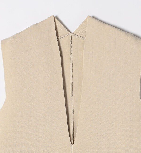 quaranciel「quaranciel:〈手洗い可能〉ディープVネック ニット オールインワン」|オールインワン|