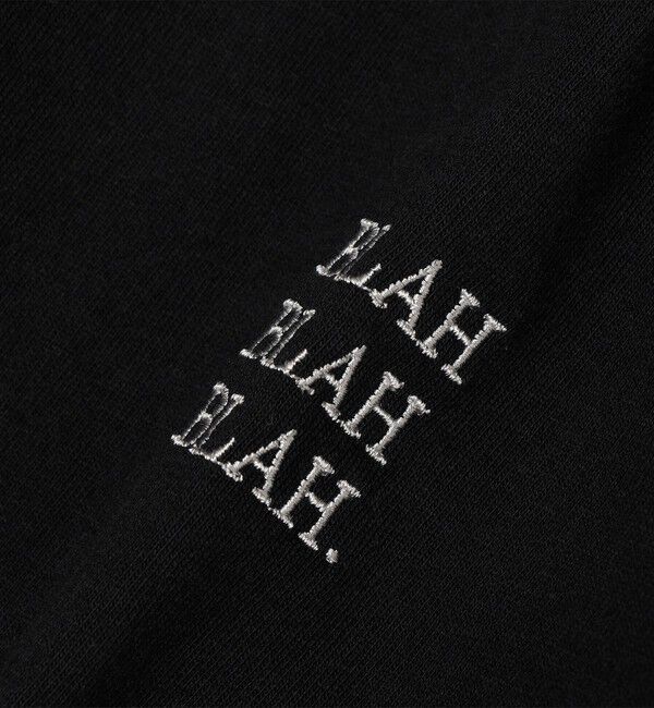 SHIPS any「【WEB限定】SHIPS any: BLAH BLAH BLAH.ワンポイント 刺繍 ルーズ Tシャツ (ロンT)◇」|Tシャツ・カットソー|