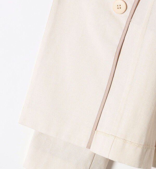 SHIPS any「SHIPS any: リネン ミックス 千鳥柄 テーラード ジャケット」|テーラードジャケット|