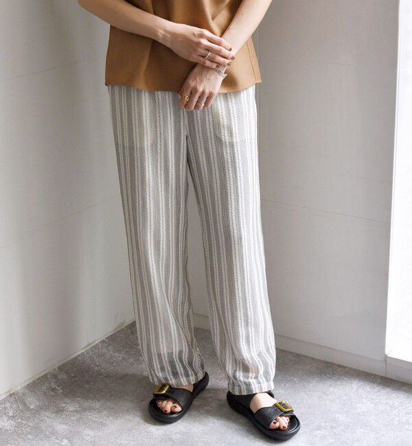 SHIPS any「SHIPS any:〈洗濯機可能〉シアー レース ジャカード パンツ」|その他|