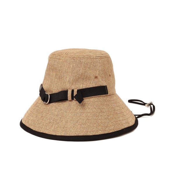 SHIPS for women「Rmeria:〈UVカット / 手洗い可能〉ペーパーライク パイピング ハット 」|ハット|