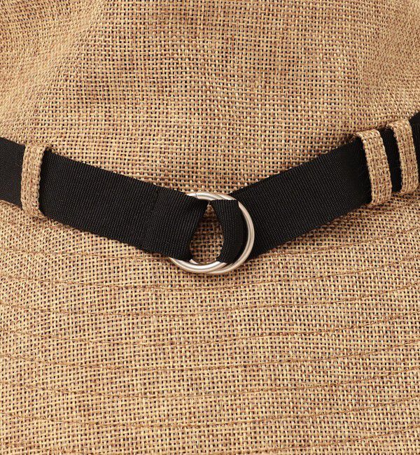 SHIPS for women「Rmeria:〈UVカット / 手洗い可能〉ペーパーライク パイピング ハット 」|ハット|