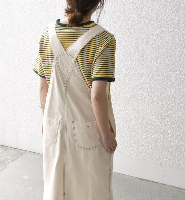 SHIPS any「SHIPS any:〈洗濯機可能〉フロントジップ ジャンパー スカート［SHIPS any DENIM］」|ジャンパースカート|