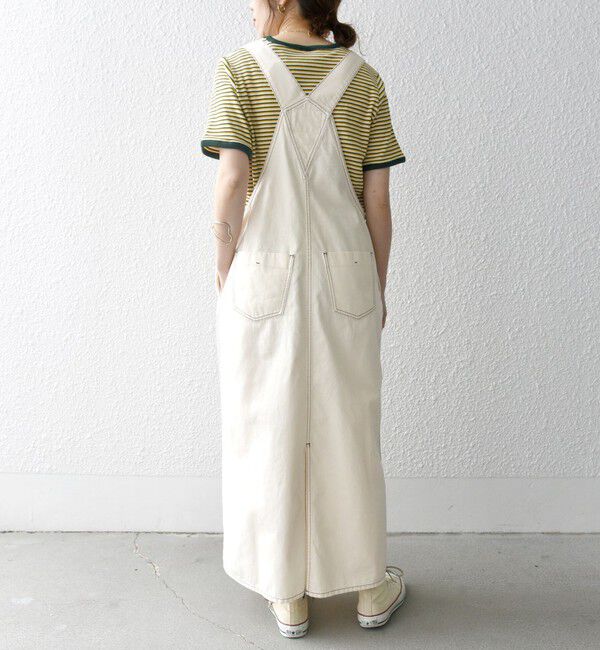 SHIPS any「SHIPS any:〈洗濯機可能〉フロントジップ ジャンパー スカート［SHIPS any DENIM］」|ジャンパースカート|