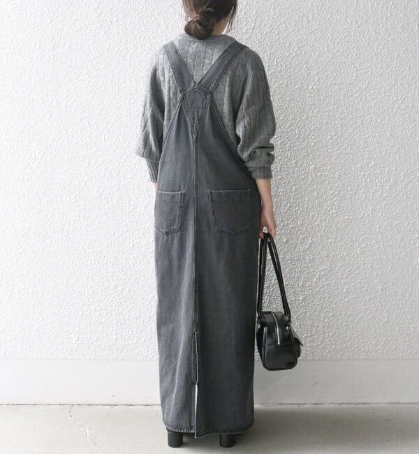 SHIPS any「SHIPS any:〈洗濯機可能〉フロントジップ ジャンパー スカート［SHIPS any DENIM］」|ジャンパースカート|