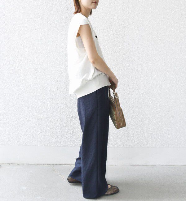 SHIPS for women「〈手洗い可能〉ツイル ドロスト パンツ」|その他|