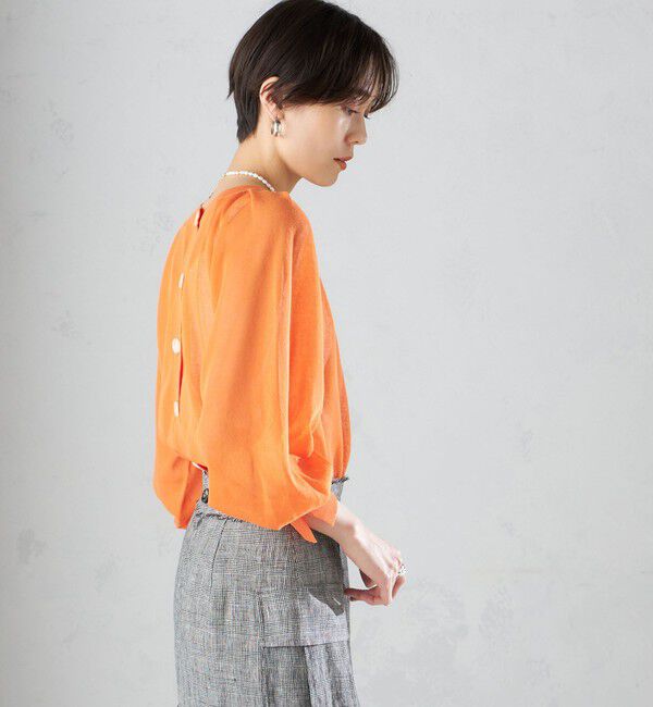 SHIPS for women「〈手洗い可能〉2WAY シアー カーディガン」|カーディガン|