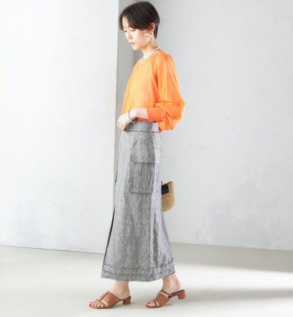 SHIPS for women「〈手洗い可能〉2WAY シアー カーディガン」|カーディガン|