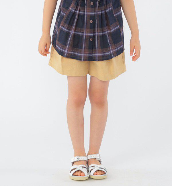 SHIPS KIDS「SHIPS KIDS:100～130cm / タック ショート パンツ」|その他|