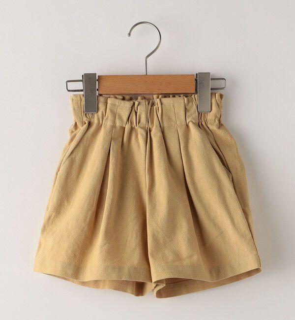 SHIPS KIDS「SHIPS KIDS:100～130cm / タック ショート パンツ」|その他|