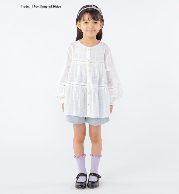 SHIPS KIDS「SHIPS KIDS:100～130cm / タック ショート パンツ」|その他|