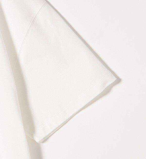 quaranciel「quaranciel:〈洗濯機可能〉クルーネック コットン ロゴ プリント TEE」|Tシャツ・カットソー|