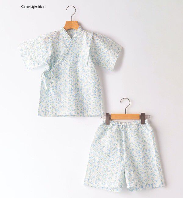 SHIPS KIDS「【WEB限定】SHIPS KIDS:100～130cm / 花柄/トンボ柄 甚平」|その他|