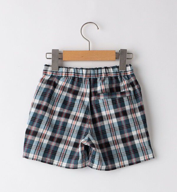 SHIPS KIDS「SHIPS KIDS:80～90cm / コットン チェック ショート パンツ」|その他|