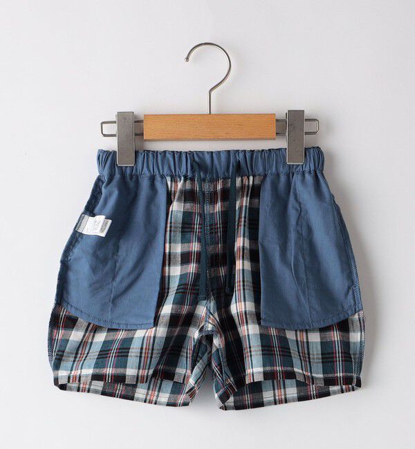 SHIPS KIDS「SHIPS KIDS:80～90cm / コットン チェック ショート パンツ」|その他|