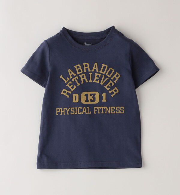 SHIPS Colors 「SHIPS Colors: Labrador Retriever コラボTシャツ(80~130cm)」|Tシャツ・カットソー|ネイビー