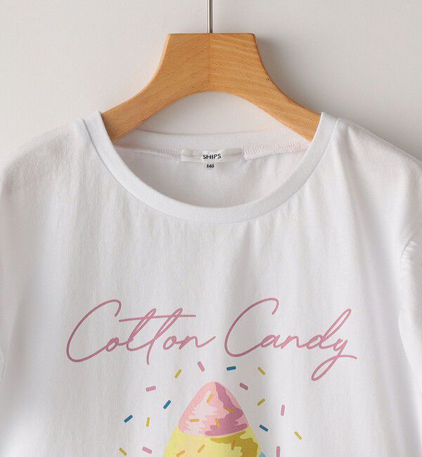 SHIPS KIDS「SHIPS KIDS:140～150cm / コットン キャンディ 半袖 TEE」|Tシャツ・カットソー|