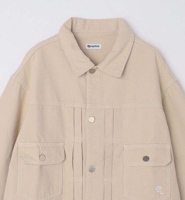 SHIPS「Reception: TRUCKER JACKET」|ブルゾン・スタジャン|
