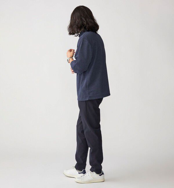 SHIPS「【WEB限定】SHIPS: 吸水速乾・UVケア Drymix（R）ワンポイントロゴ ボタンダウン 長袖ポロシャツ」|ポロシャツ|