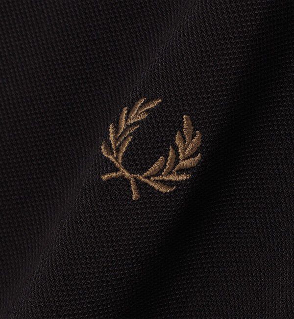SHIPS「【SHIPS別注】FRED PERRY: COOLMAX(R) 鹿の子 ワンポイント ロゴ Tシャツ (ロンT) 24FW」|Tシャツ・カットソー|