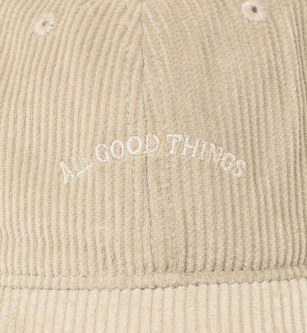 SHIPS Colors 「odds:コーデュロイ ロゴ キャップ」|キャップ・キャスケット|