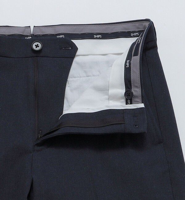 SHIPS「SHIPS: ノープリーツ ツイル 4WAY ストレッチ パンツ」|チノ|