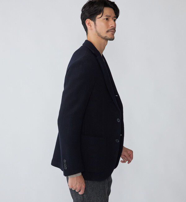 SHIPS「SHIPS: ABRAHAM MOON ライトウェイト  ツイード ジャケット」|テーラードジャケット|