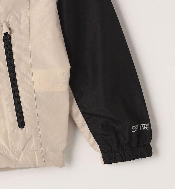 SHIPS Colors 「【SHIPS Colors 別注】FIRST DOWN:90～140cm /ライト フード ブルゾン」|ブルゾン・スタジャン|