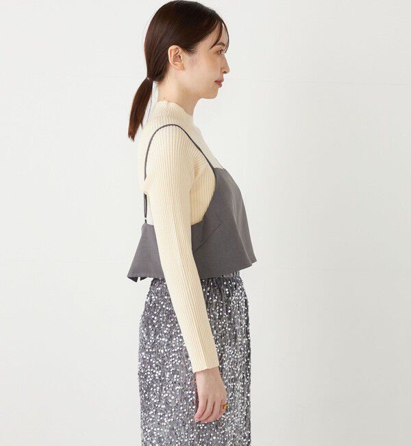 SHIPS Colors 「SHIPS Colors:〈洗濯機可能〉ビスチェ セット シャツ ワンピース」|ワンピース|