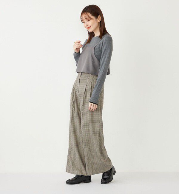 SHIPS Colors 「SHIPS Colors:〈洗濯機可能〉ビスチェ セット シャツ ワンピース」|ワンピース|