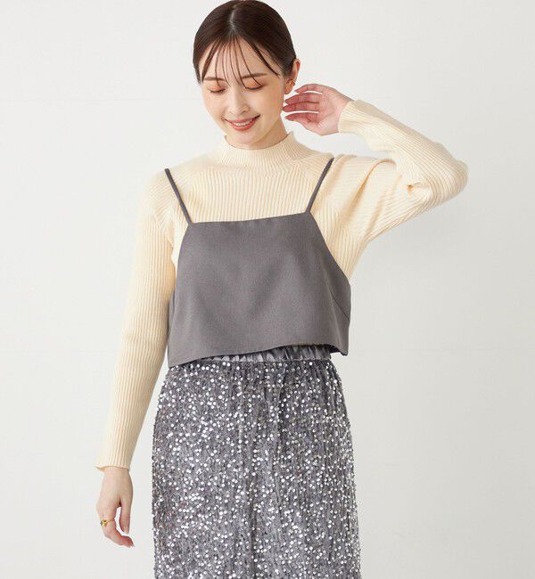 SHIPS Colors 「SHIPS Colors:〈洗濯機可能〉ビスチェ セット シャツ ワンピース」|ワンピース|